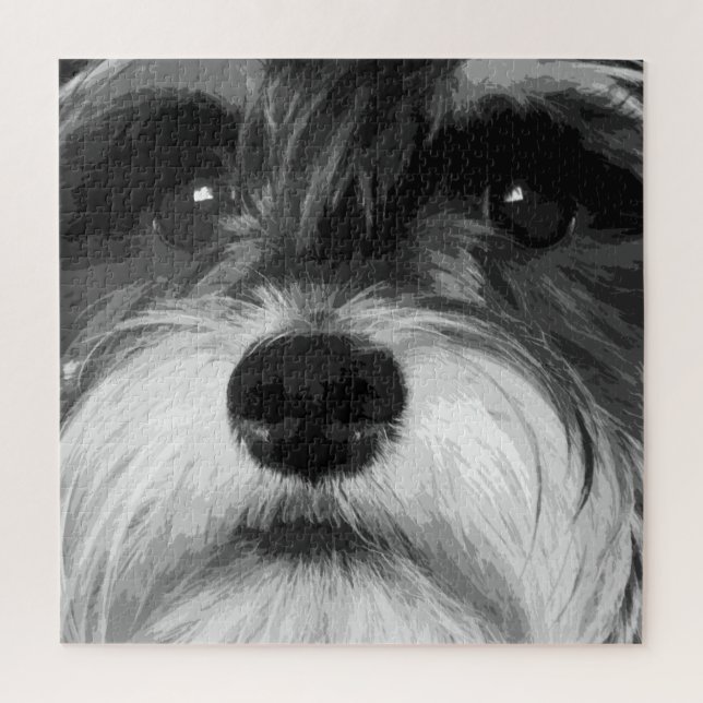 Puzzle Schnauzer miniature (Vertical)