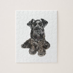 Puzzle Schnauzer (noir)
