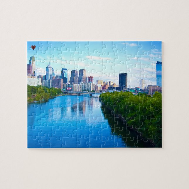 Puzzle Schuylkill River Philadelphie (Horizontal)