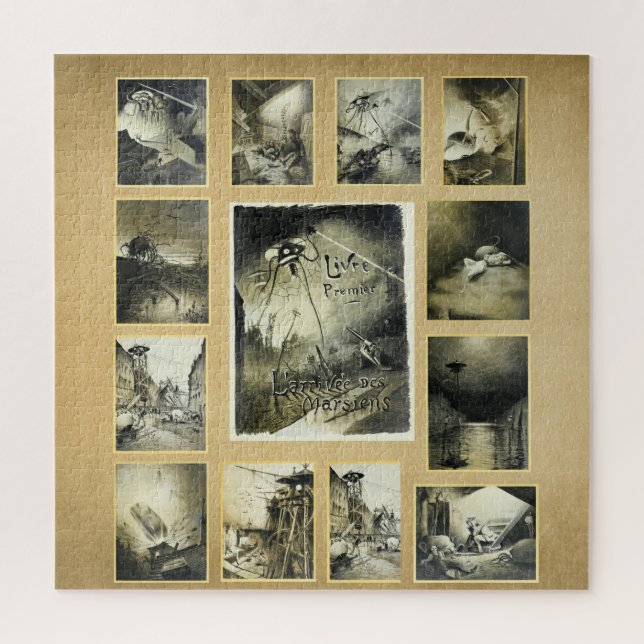 Puzzle Sci Fi Guerre des Mondes (Vertical)
