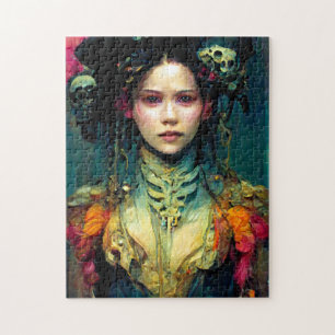 Puzzle Sci-Fi Imaginaire d'oursin arc-en-ciel