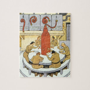 Puzzle Science-Fiction vintage, Les Scientifiques Du Labo