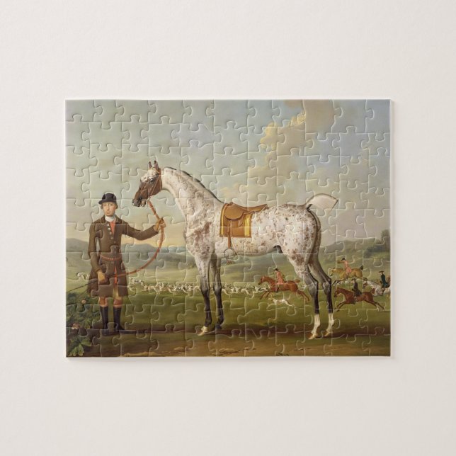 Puzzle Scipio, Hunter de Spotted, c.1750 (oi de colonel (Horizontal)