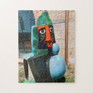 Puzzle Sculpture Moderne Grand Bouddha En Biot France