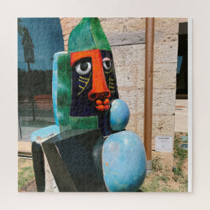 Puzzle Sculpture Moderne Grand Bouddha En Biot France