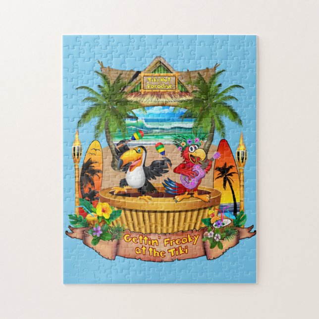 PUZZLE SE FAIRE FOLICHON AU TIKI (Vertical)