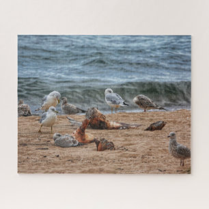 Puzzle Se promener sur la plage