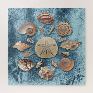 Puzzle Seashells Collection Mandala