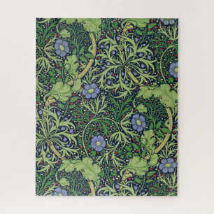 Puzzle Seaweed Art nouveau design by William Morris