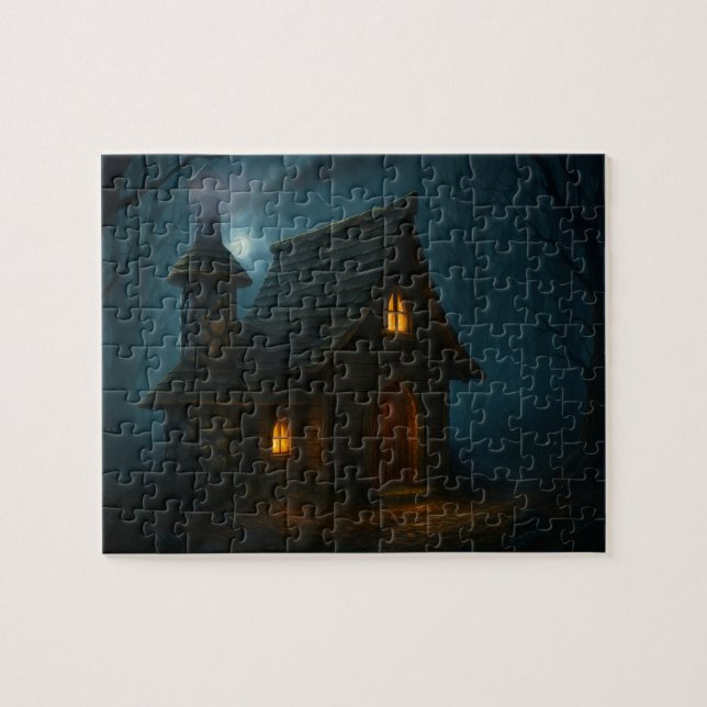 Puzzle Secrets de la sorcière dans la forêt (Horizontal)