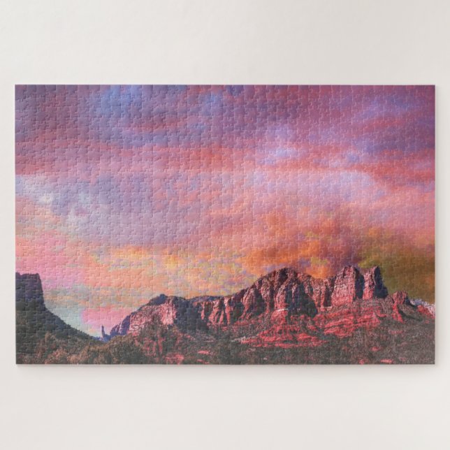 Puzzle SEDONA ARIZONA Red Rock Sunset (Horizontal)