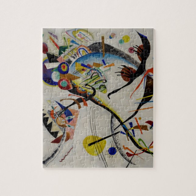 Puzzle Segment Bleu de Kandinsky (Vertical)