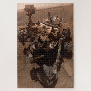 Puzzle Selfie NASA Mars Curiosity Rover Laboratoire
