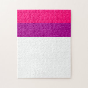 Puzzle Semi-bisexual pride flag