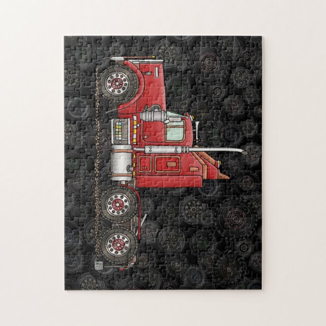 Puzzle Semi-Cabine mignonne (Vertical)