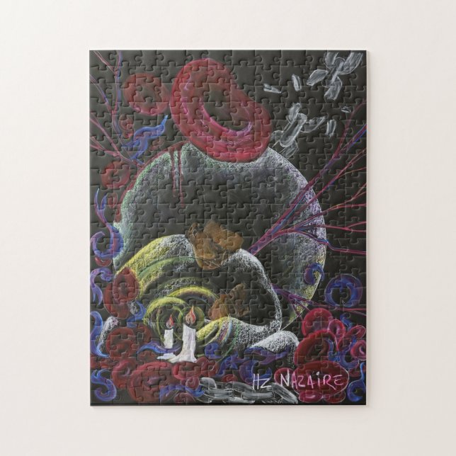 Puzzle Sensibilisation à la faucille Art - Il n'est pas n (Vertical)