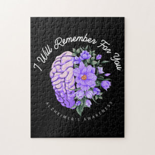 Puzzle Sensibilisation à la maladie d'Alzheimer Je me sou