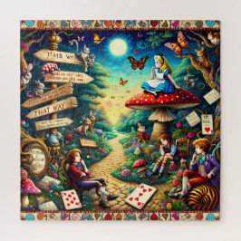 Puzzle Sentier fantaisiste d'histoires et de choix
