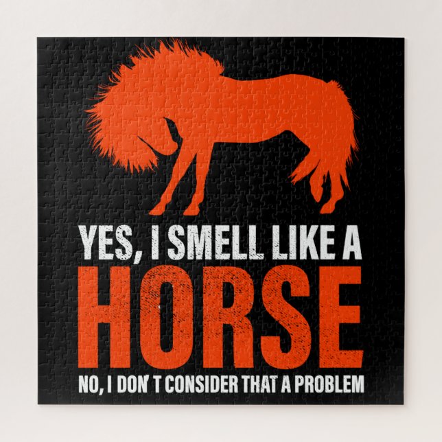 Puzzle Sentir comme un cheval à la Tangerine (Vertical)