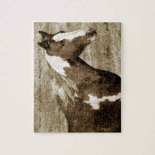 Puzzle Sepia Flashy Avec Citation