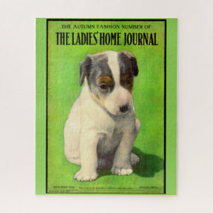 Puzzle Septembre 1906 Ladies Home Journal couverture chio