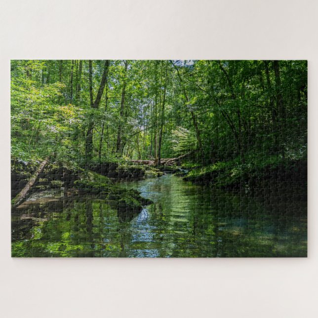 Puzzle Sérénité dans la forêt  (Créateur téléchargé)