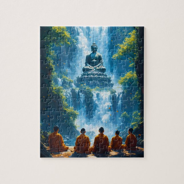 Puzzle Serenity of the Five Monks (Vertical)