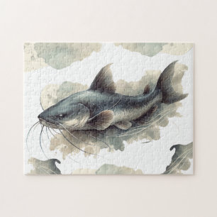 Puzzle - Série aquarelle : Catfish