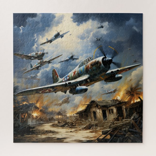 Puzzle Série Avion-6 (Vertical)