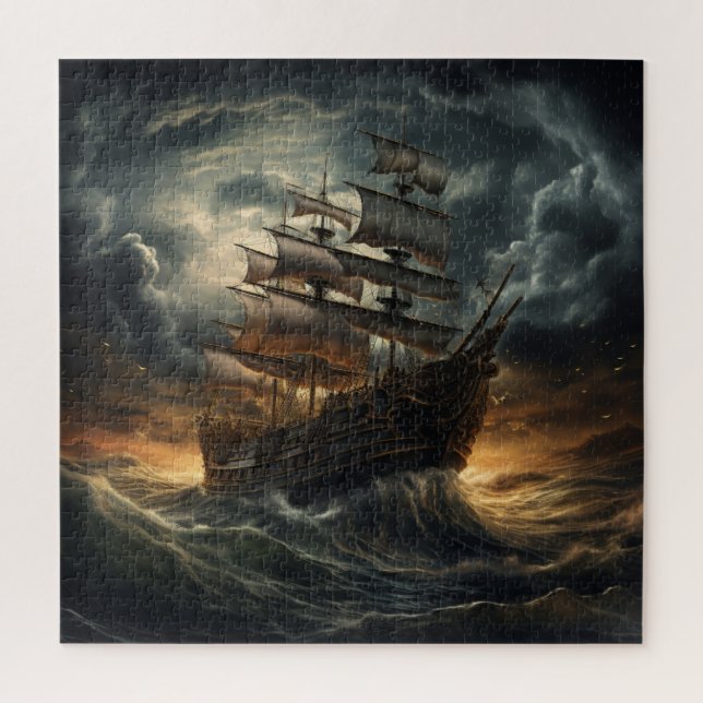 Puzzle Série Bateau -11 (Vertical)