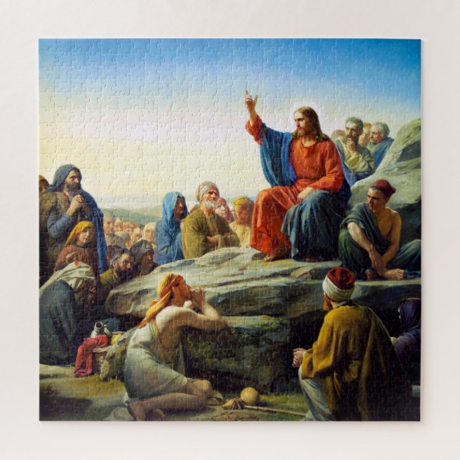 Puzzle Sermon sur le mont par Carl Bloch (Vertical)
