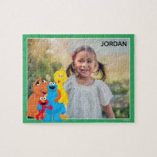 Puzzle Sesame Street Câlin de groupe Ajoutez votre no