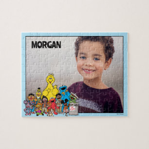 Puzzle Sesame Street Les amis de Sesame ajoutez votre n