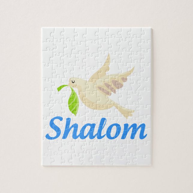 Puzzle Shalom Dove (Vertical)