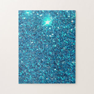 Puzzle Shine bleu extravagant