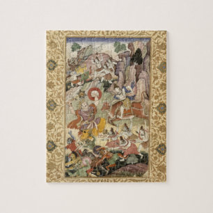 Puzzle Shiva tuant le démon Andhaka, c.1585-90