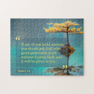 Puzzle Si L'Un D'Entre Vous Manque De Sagesse, Vous Devri