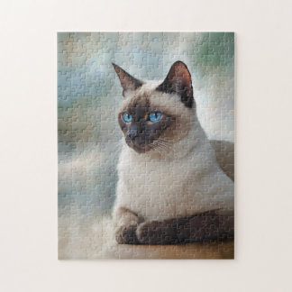 Puzzle Siamese Chat 749 Art numérique