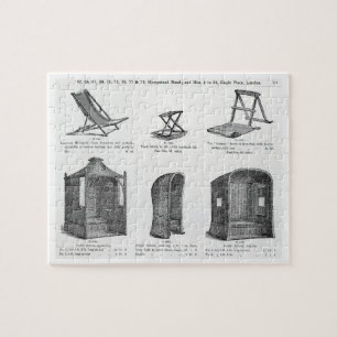 Puzzle Sièges et tonnelles du catalogu d'Oetzmann et de