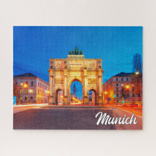 Puzzle Siegestor, Munich, Allemagne