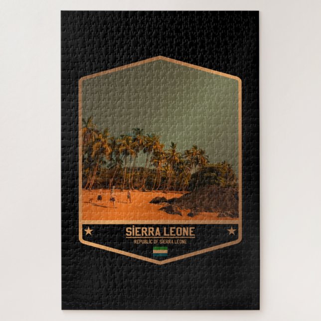 Puzzle Sierra Leone (Vertical)