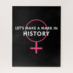 Puzzle Signe féminin - Marque dans l'histoire Citation