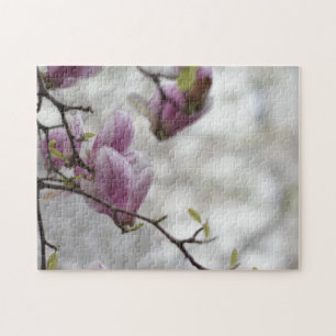 Puzzle Signes de printemps Pink Cherry Blossom Tree Natur