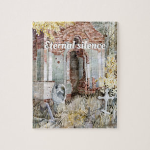 Puzzle Silence éternel dans le cimetière
