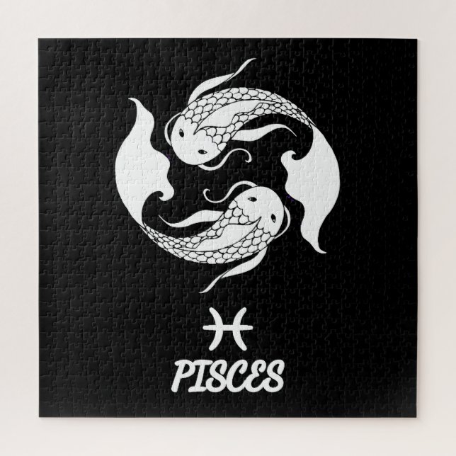 Puzzle Silhouette des Poissons (Vertical)