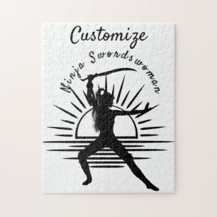 Puzzle Silhouette Thunder_Cove de Ninja