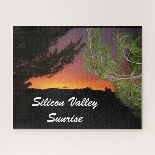 Puzzle Silicon Valley Sunrise (Horizontal)