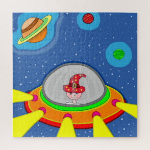 Puzzle Simon et son vaisseau spatial