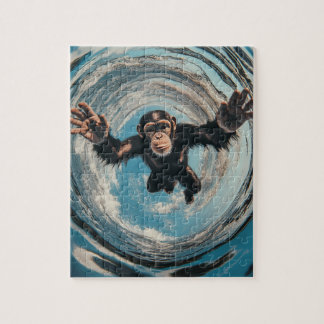 Puzzle singe renversé