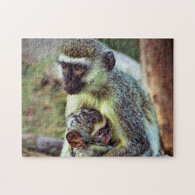 Puzzle Singes du Kenya (Horizontal)